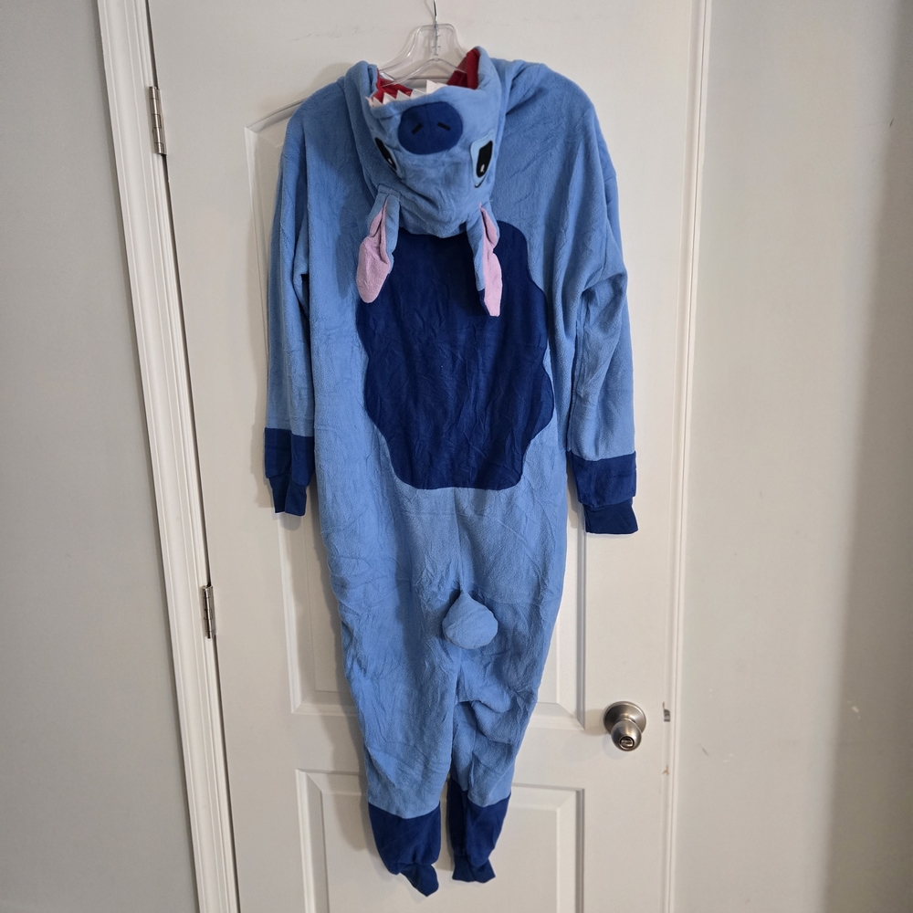 Disney Stitch (Lilo & Stitch) Unisex Adult One Piece Pajama Or Costume Small